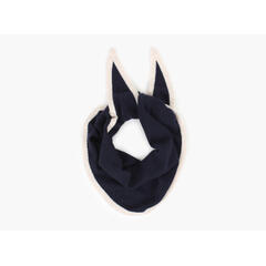 NOHR Lara Duo Triangel Skjerf Marine blå 79