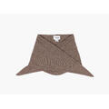 NOHR Lara Solid Wool Cashmere Triangle Brun 19