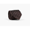NOHR Levi Silk Tie 7,6 cm Brun 19
