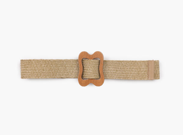 NOHR Lou Elastisk Midjebelte Beige 15 