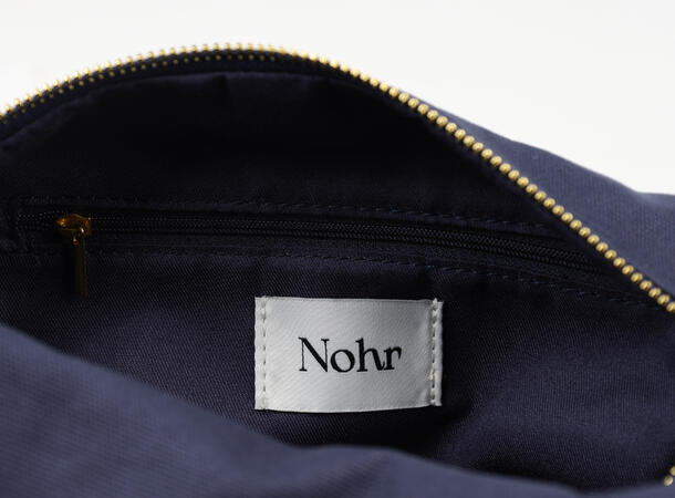 NOHR Luca Canvas Toalettmappe Marine blå 79 