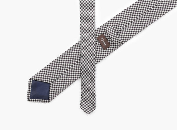 NOHR Ludvig Tie 7,6 cm Brun 19 