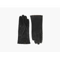 NOHR Molly Braided Leather Gloves Sort 09 6,5