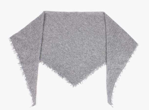 NOHR Mona Cashmere Scarf Kullgrå 08 
