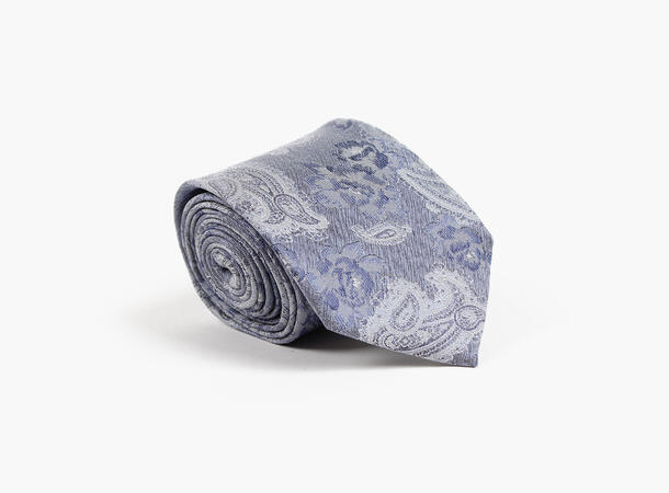 NOHR Silkeslips Sam Blå Paisley 75 Blue 