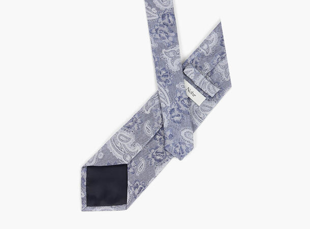 NOHR Silkeslips Sam Blå Paisley 75 Blue 