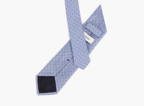 NOHR Silkeslips Steve Lyseblå Blomstret 71 Light blue 