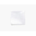 NOHR Skara Solid Polyester Pocket Square Hvit 01