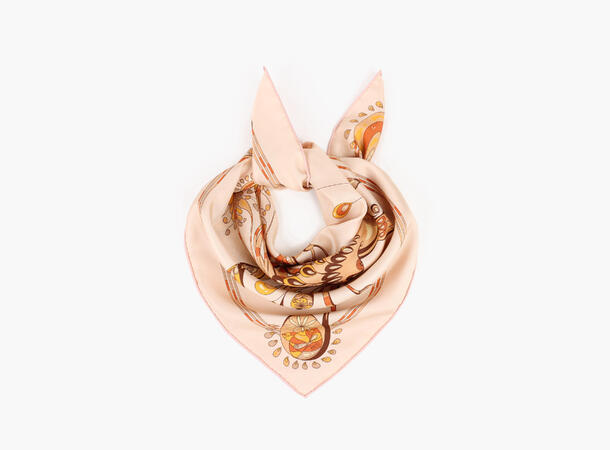 NOHR Sonja Silkeskjerf 65 x 65 cm Rosa 55 