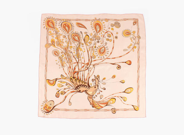 NOHR Sonja Silkeskjerf 65 x 65 cm Rosa 55 