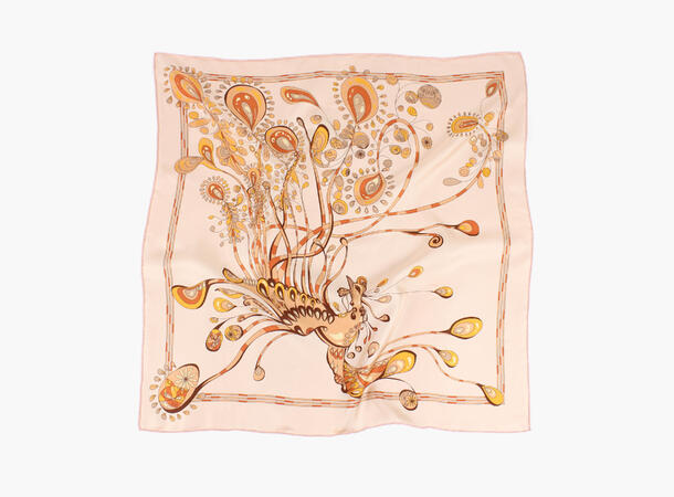 NOHR Sonja Silkeskjerf 65 x 65 cm Rosa 55 