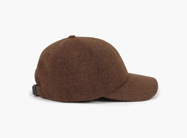 NOHR Synne Wool Caps Mørk brun 19 