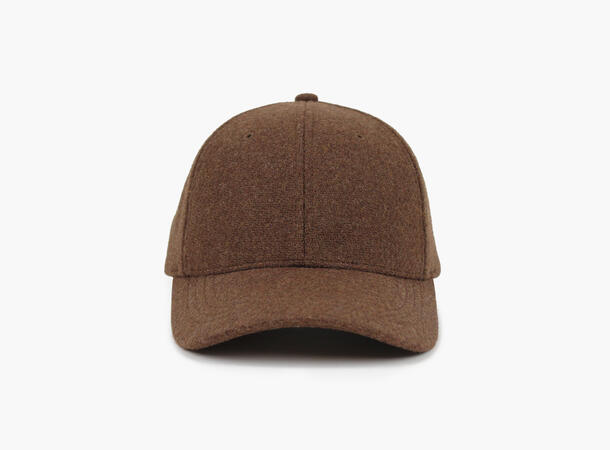 NOHR Synne Wool Caps Mørk brun 19 