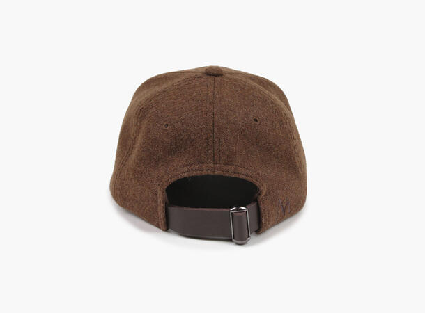 NOHR Synne Wool Caps Mørk brun 19 