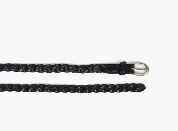 Ladies braded belt 2,0 cm Col. 79 Navy 