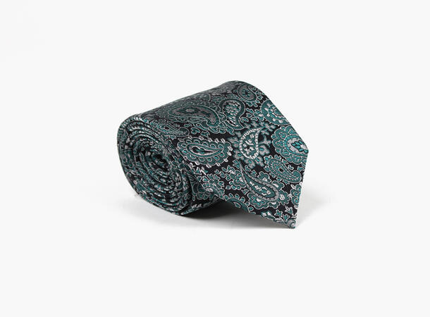 MANZINI 100% Silk tie 7,6 cm width 05 Grey 