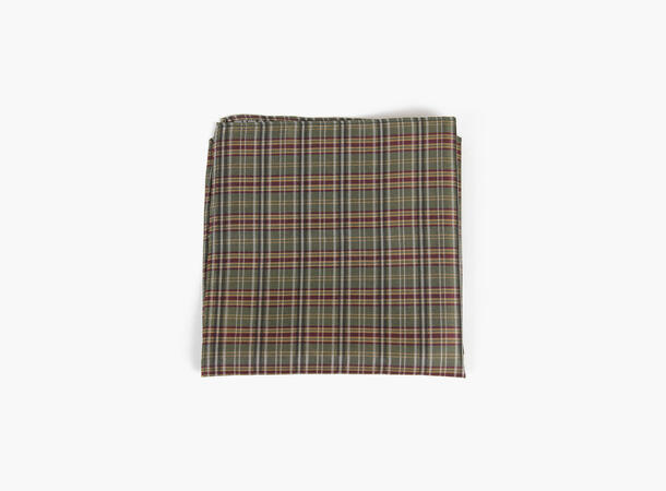 MANZINI 100% silk handky 89 Olive 