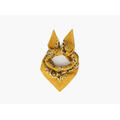 MANZINI Bomullskjerf Bandana 70 x 70 cm Gul 25