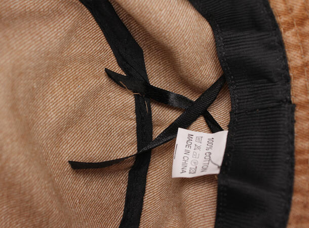 MANZINI Denim Bøttehatt Brun 19 