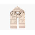 MANZINI Double Sided Scarf 14 Taupe