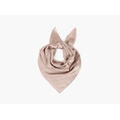 MANZINI Ensfarget Skjerf 70 x 70 cm Beige 15