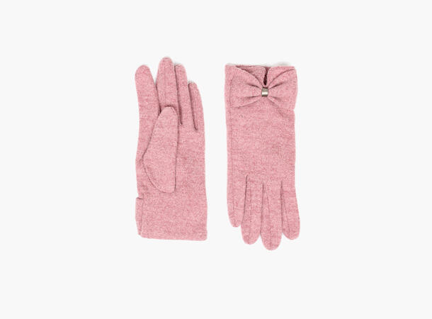 MANZINI Touch Gloves With Bow 51 Lt pink 