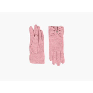 MANZINI Touch Gloves With Bow 51 Lt pink
