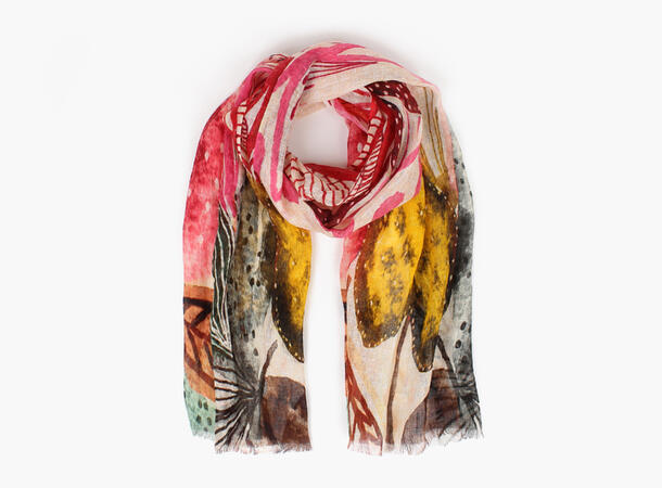 MONTECRISTO 100 % linnen scarf 50x180 cm 51 Light pink 