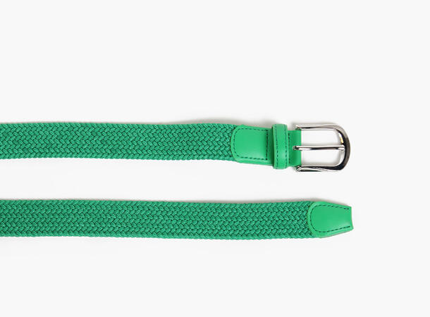 MONTECRISTO Ensfarget Strikkbelte 85 Green 90 cm 