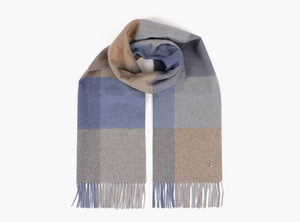 MONTECRISTO Theresa Lammeullskjerf Blå 75 