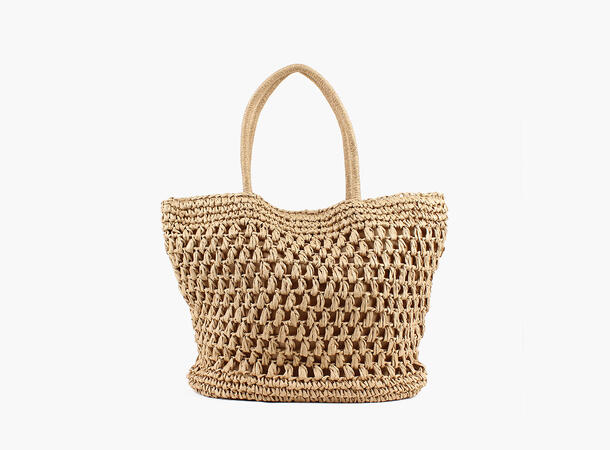 MONTECRISTO  Straw Bag 15 Beige 