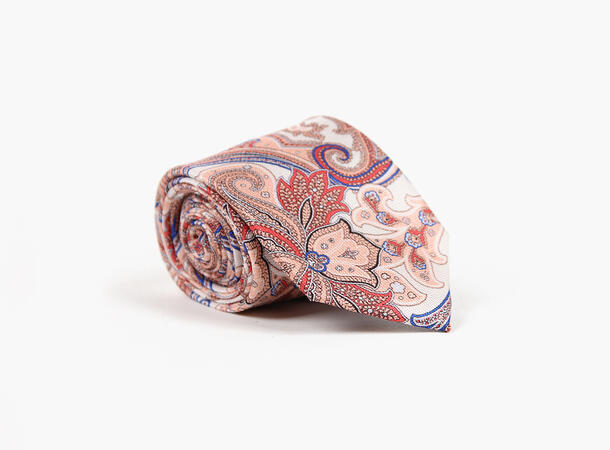 Montecristo Printed 100% silk tie 7,6 cm 45 Red 