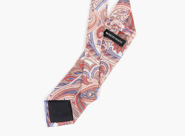 Montecristo Printed 100% silk tie 7,6 cm 45 Red 