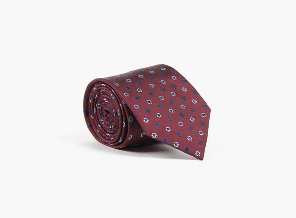 Montecristo woven tie 7,6 cm Burgund 49 