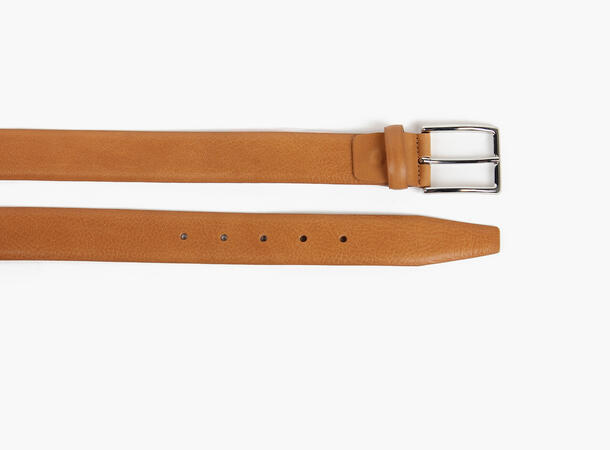 NOHR 100% leatherbelt 3,5 cm 95 cm 