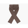 NOHR Alex Wool Hoodie Scarf Lys brun 18