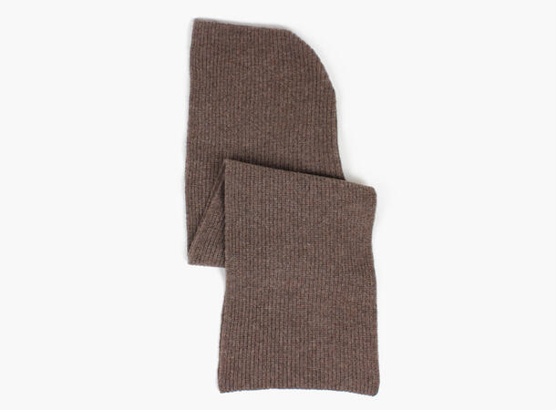 NOHR Alex Wool Hoodie Scarf Lys brun 18 