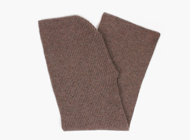 NOHR Alex Wool Hoodie Scarf Lys brun 18 
