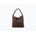 NOHR Annabel Neoprene Bucket Bag Large Mørk brun 19