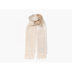 NOHR Camilla Fluffy Mohair Scarf 11 Offwhite