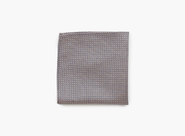 NOHR Freddy Silk Pocket Square Beige 15 