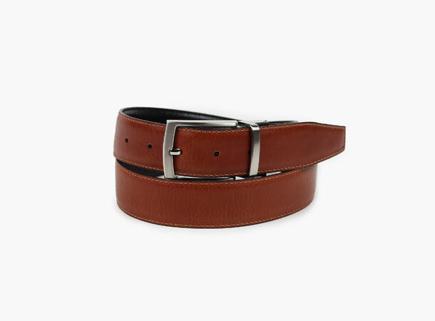 NOHR Gustav Skinnbelte 3,5 cm 15 Cognac 95 cm 