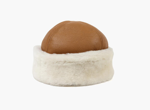NOHR Ina Leather Shearling Harka Camel 17 M/L 