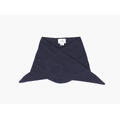 NOHR Lara Solid Wool Cashmere Triangle Marine blå 79