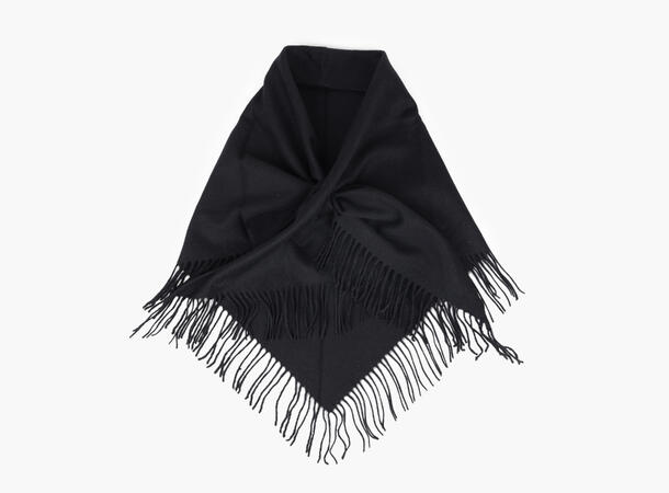 NOHR Oda Wool Triangle Fringe Scarf Sort 09 