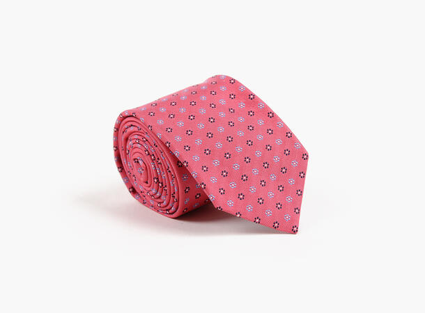 NOHR Silkeslips Henry Rosa Småblomstret 52 Pink 