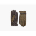 NOHR Tom Wool Leather Gloves Oliven grønn 89 8,5