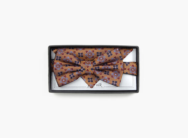 MANZINI Bowtie w/ Handky 29 Dk yellow 