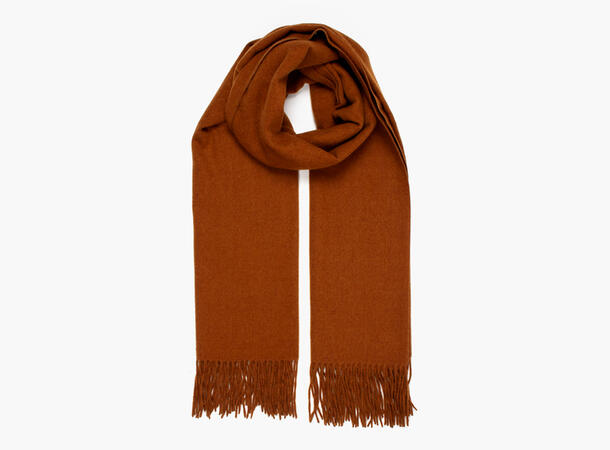 MANZINI Classic Scarf 39 Burnt Orange 