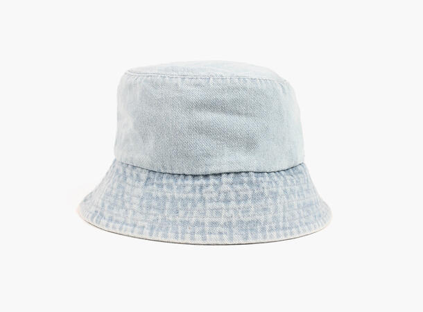 MANZINI Denim Bøttehatt Lys blå 71 